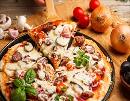 Nos pizzas fraîches et savoureuses chez CRAZY PIZZA